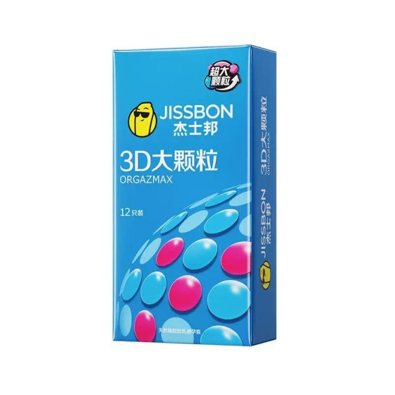 杰士邦3D大颗粒12只装